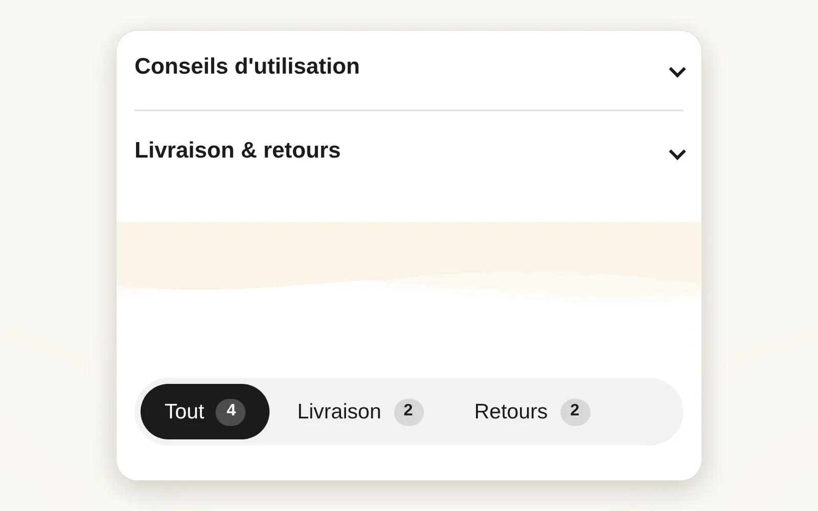 Smooth transitions between your sections