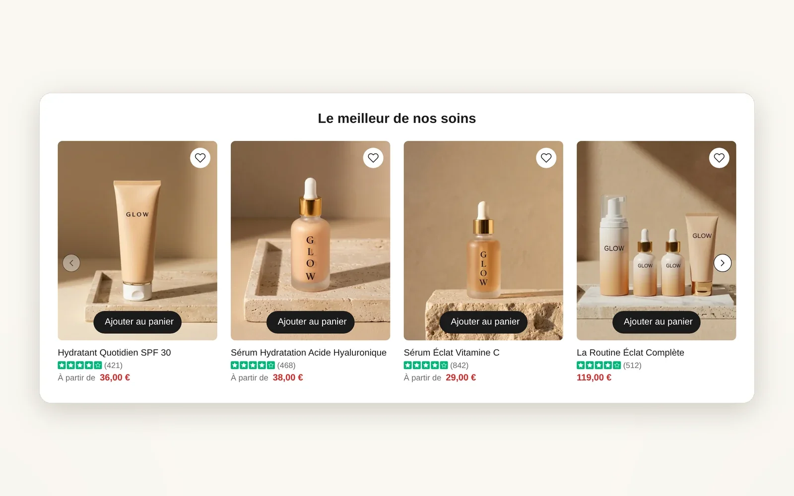Put a collection in the spotlight on your home page