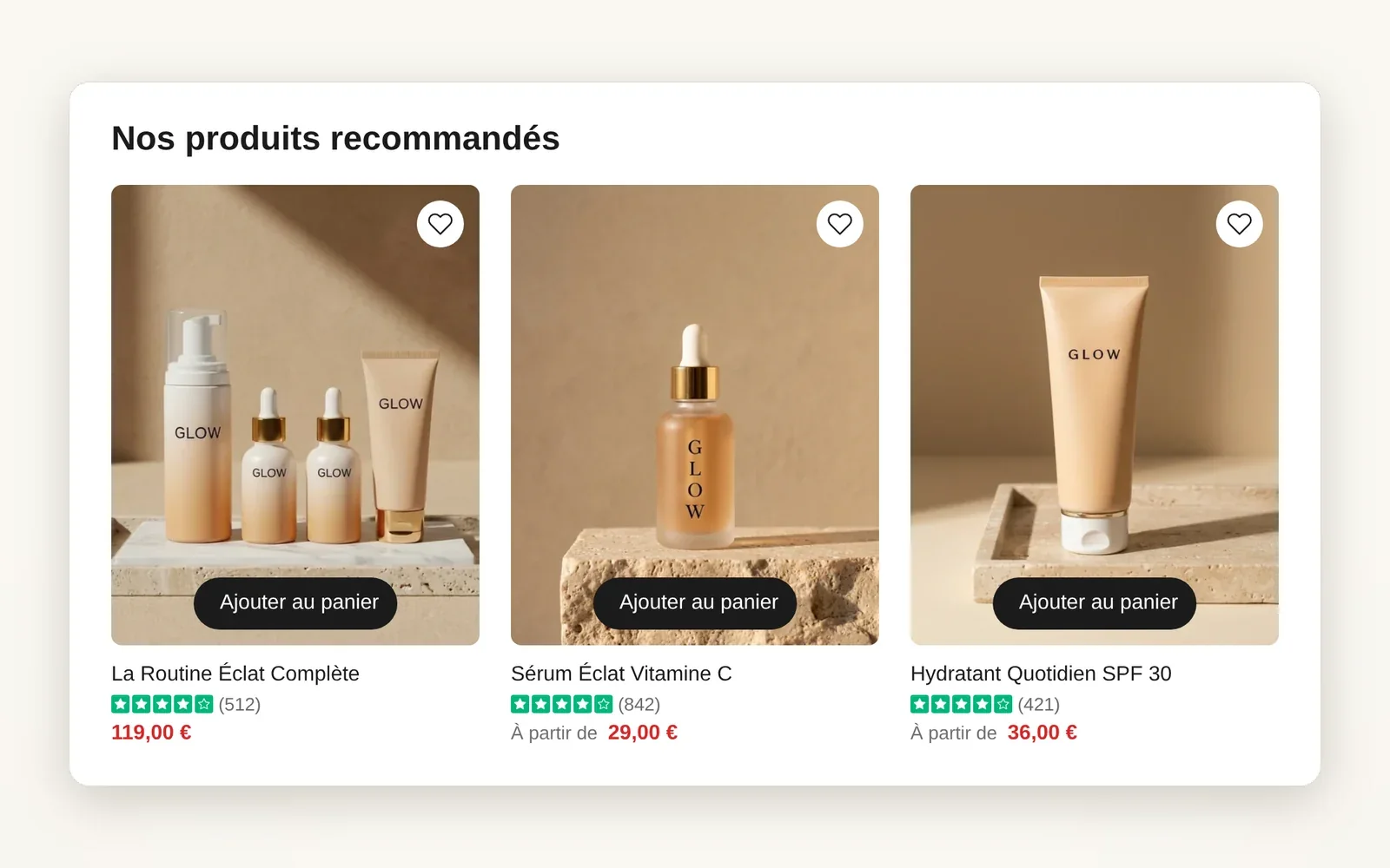 Sell the products mentioned in your article