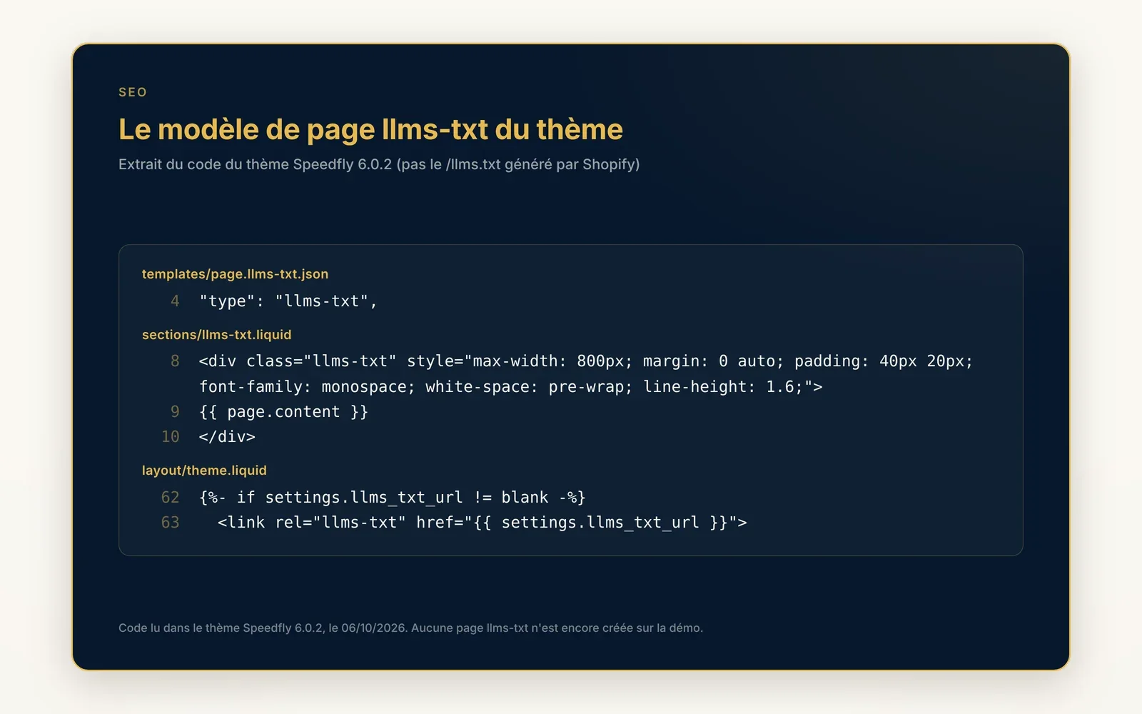 An llms.txt page for AI tools