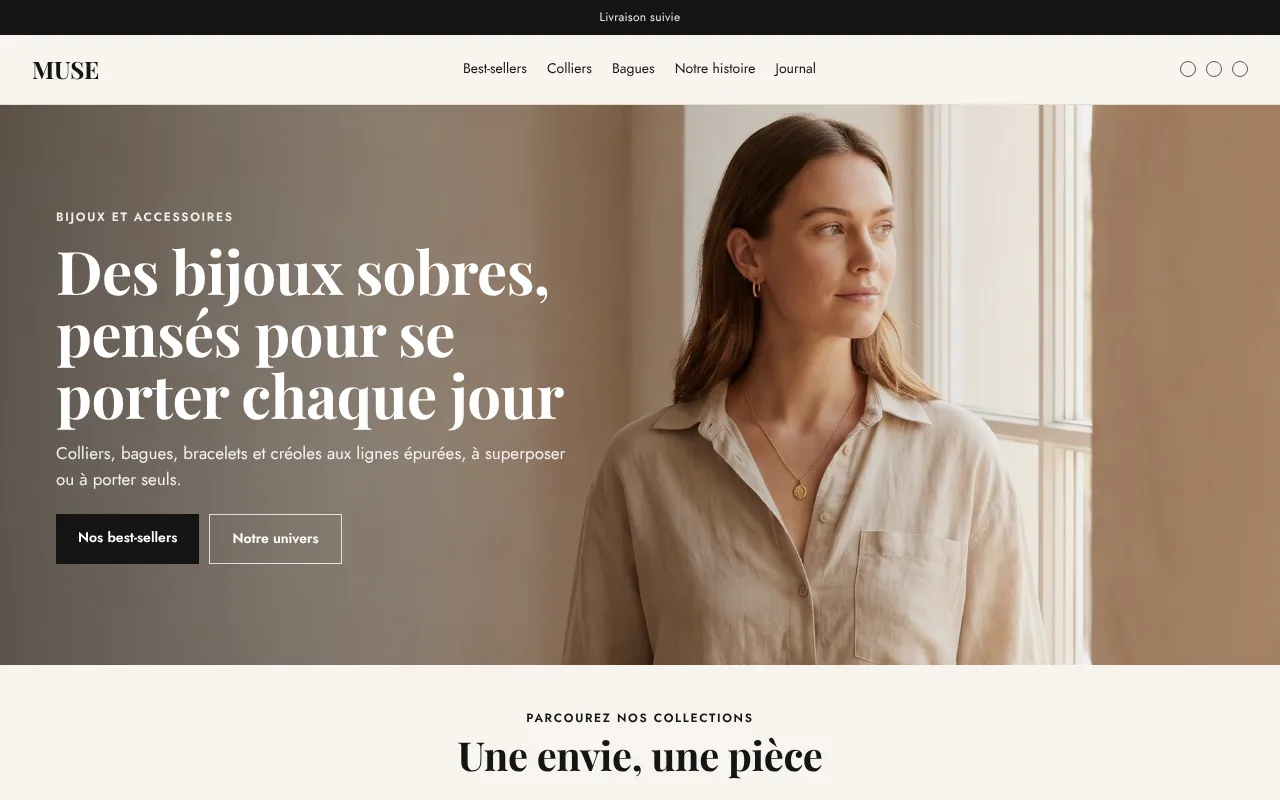 Aperçu de la boutique Muse